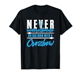 Unterschritte haben einen alten Mann mit einer Kreuzbrust T-Shirt