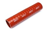 HPS ST-075-HOT Ultra High Temperature 4-Ply Aramid Reinforced Tube Couper Hose, 12