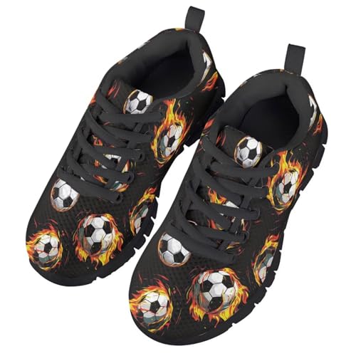 Running Shoes for Boys Breathable Anti-Slip Lace-Up Lightweight, Perfect for Jumping, Hiking, Basketball3