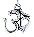 Kiss of Leather Zierlicher Om/Aum Anhänger aus 925 Sterling Silber Nr. 121