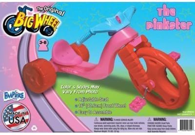 The Original Big Wheel THE PINKSTER 16 Trike Limited Edition by www.OriginalBigWheel.us