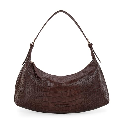 Image of Montana West MEDIUM Shoulder Purses for Women Crescent Hobo Bags Trendy Purses