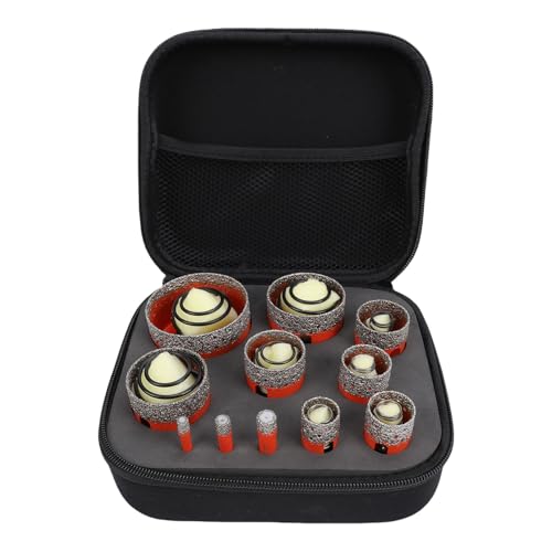 Set de 11 Piezas Brocas Sierra de Agujero Acero Carbono miniatura 1