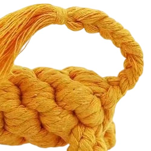 Corde pour chiens : pack de 6 jouets interactifs en coton à mâcher - 8
