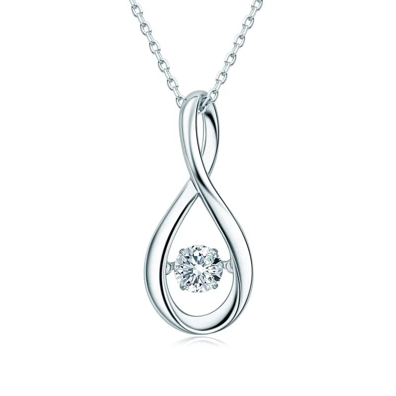 Collier moissanite pour rayonner lors de vos soirées avec un pendentif argent