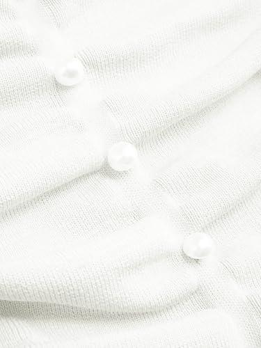 CIDER Women's Tube Crop Tops for Women Faux Pearl Split Strapless Ruched Going Out Tops Knit Summer Top Trendy 20253