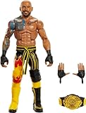 Mattel WWE Ricochet Elite Collection Action Figure, Deluxe Articulation & Life-like Detail with Iconic Accessories, 6-inch
