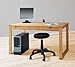 Produktbild Möbeldesign Team 2000 Schreibtisch Esstisch 140 x 70cm, in Wildeiche Massiv 4600-51