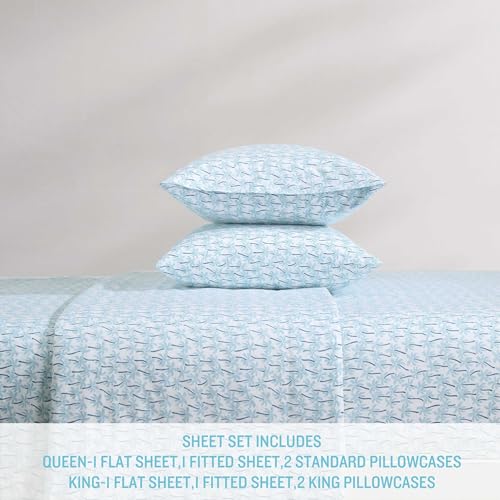 Image of Tommy Bahama - King Sheet Set with Fitted Sheet & Pillowcases