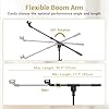 TONOR Microphone Stand with Tablet Holder, Tripod Boom Arm for Floor, Adjustable Height and Angle, Heavy Duty Stand with Carrying Bag, Phone and Pad Clamp, Excellent Compatibility, T35 #4