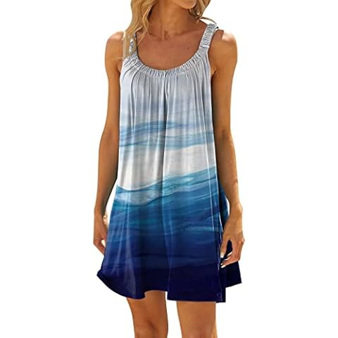 Summer Sleeveless Fancy Dress for Women Cover