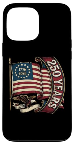 250th Patriotic American Birthday 250���N �A�����J���� �X�}�z�P�[�X iPhone 13 Pro Max �p