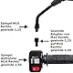 Area1 M10 x 1,25 auf M10 x 1,50 Gewindeadapter Motorradspiegel Adapter (2 Stück) Kompatibel mit BMW R nineT R1250 R1200 K1300 K1200 F900 F750 F850 F700GS F800 G310 C400 S1000 G650 F650 K1200 K1300R
