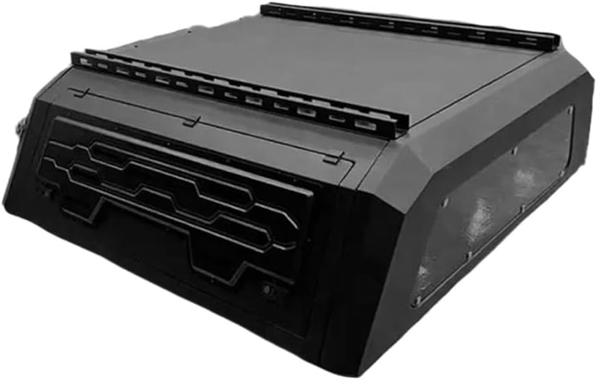 4x4 Off Road Pickup Truck Tub Top Cap Compatible with Heavy Duty Chevy Silverado 1500 GMC Sierra Aluminum Leak-Proof Hard Top CanopyHilux Vi