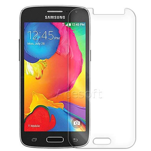 High Definition Clear Anti-Scratch Ultra Thin Tempered Glass Screen Protector Film Guard Shield Saver Armor Cover Compatible with Samsung Galaxy Avant 4G SM-G386T Net10 Smartphone