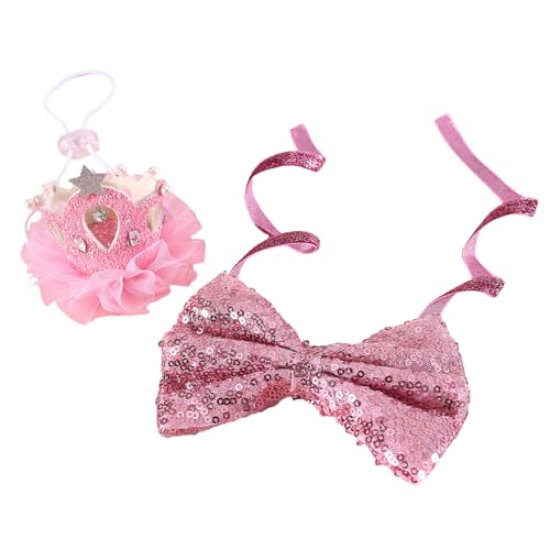 エレガントなボウタイ犬襟特大の王冠ペットネックバンド写真小道具のための調整可能なファッション蝶ネクタイ