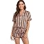 Brown/Black, Stripe