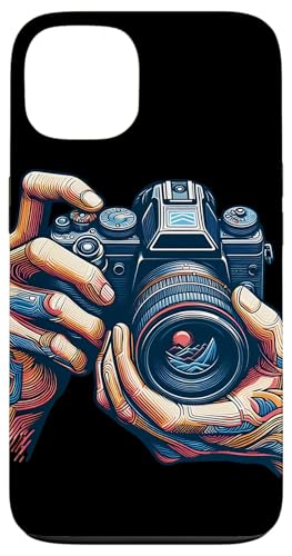 Vintage Analog SLR Camera Art Photographer Film Case for iPhone 13