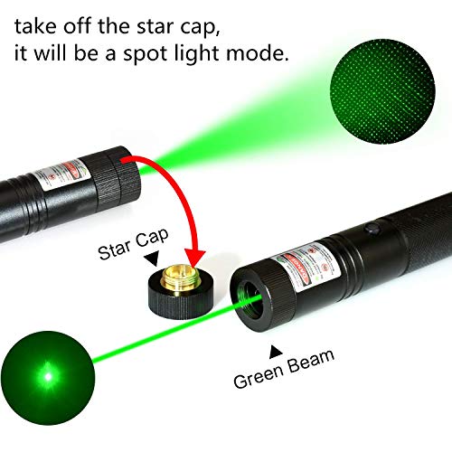 LUCHENG A Set of high Power Green Light Education Pointer 301 Flashlight Demonstration Projector Outdoor Camping Equipment Tactical Hunting Sight LED pet Toy Astronomy Hobby Education Pointer Pen - Thumbnail 2
