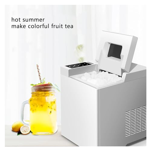 Máquina de Hielo Compacta y Portátil, 33LBS/24H Acero Inoxidable miniatura 3