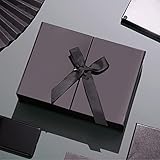 ❤️Sie erhalten 1 luxuriöse schwarze Geschenkbox, 1 schwarzes Band, zarte Kombinationals Weihnachtsgeschenk,Geburtstagsgeschenke,Geschenke zur Schulzeit,Valentinstagsgeschenke,Muttertagsgeschenke,Vatertagsgeschenke,Brautgeschenke,Hochzeiten,Babypartygeschenke。
