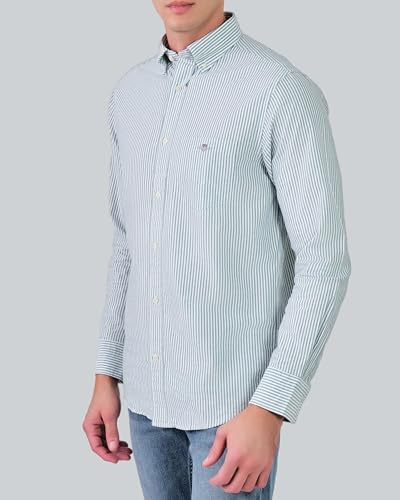 Vêtements GANT Reg Oxford Banker Stripe Shirt pour Accessoires - vue 4