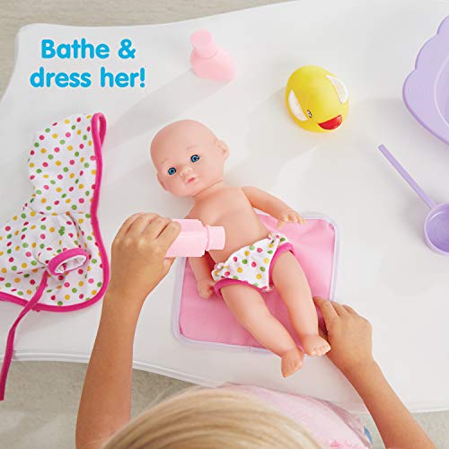 Kidoozie Bathtime Baby Muñeca de 12 Pulgadas con Accesorios miniatura 5