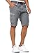 Produktbild Indicode Herren Monroe Cargo Cargo-Shorts inkl. Gürtel | Bermuda Männer Sommerhose aus Baumwolle Iron XL