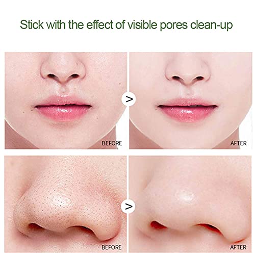 Weispo Green Tea Stick Mask For Face, Blackhead Remover With Green Tea Extract, Deep Pore Cleansing, Moisturizing, Oil Control, Skin Brightening For All Skin Types Men Women (2Pcs). #TOP2