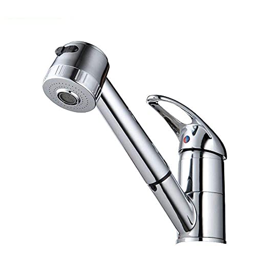 Mitigeur eau chaude cuisine avec douchette pour évier moderne