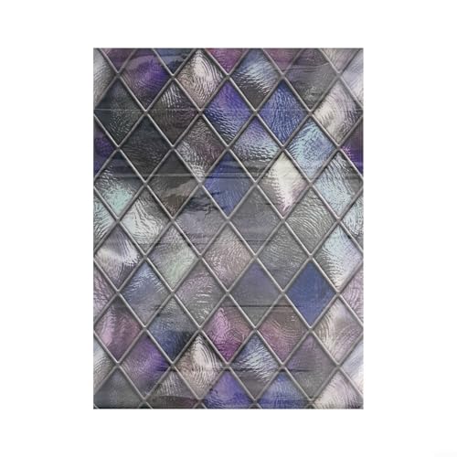 Película Decorativa de Vidrio Efecto Vitral 45x58 cm PVC miniatura 1