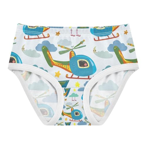 Cartoon Helicopters Toddler Girls's Underwear 2T 202c1161
