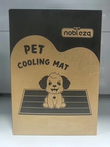 Nobleza Kühlmatte Hund und Kühlmatte Katze, Kühlmatte für Hunde und Katzen, Hundekühlmatte Selbstkühlend mit Gel für Haustiere und Tiere, 70x110cm