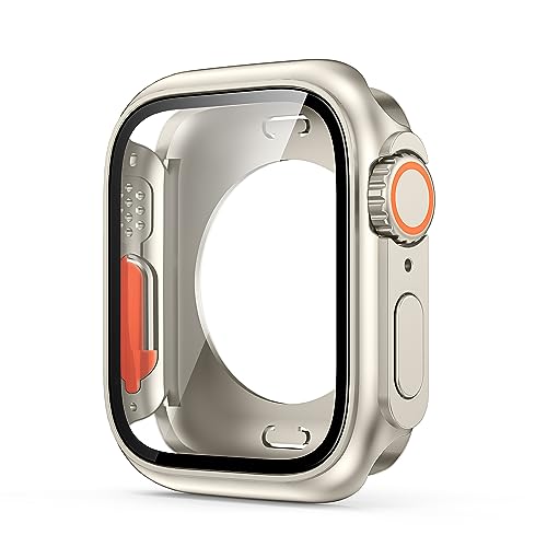 Coque Apple Watch S10 45mm idéale pour le sport et le quotidien en PC rigide