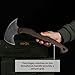 AncientSmithy Tomahawk Axe - Tactical Tomahawk - Handmade Combat Axe Hatchet (13.77