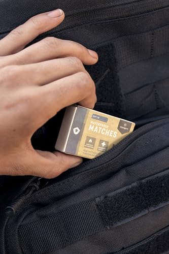 stansport waterproof matches - 4 pack