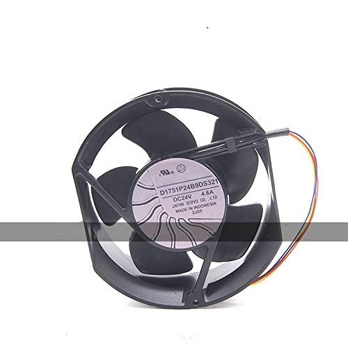 D1751P24B9DS321 DC24V 170mm 4.6A 111.4W 17050 4-Wire Inverter Cooling fan