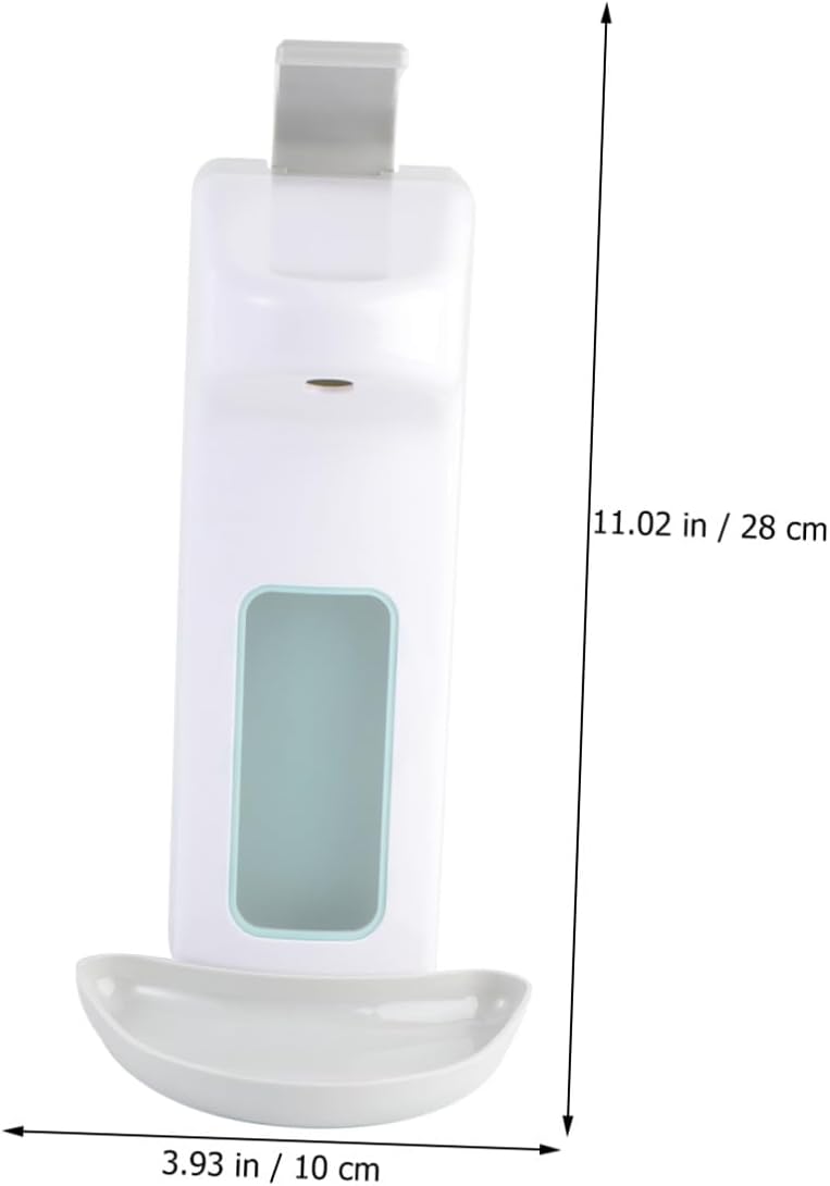 1000ml Manual Wall Mounted Liquid Hand Soap Dispenser with Elbow Press for Hotel and Hospital Use, Hanging Container Soap Dispenser for Sanitation and Personal Care