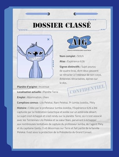 STITCH Le coffret d'enquête de 'Agent Stitch Disney - vue 5