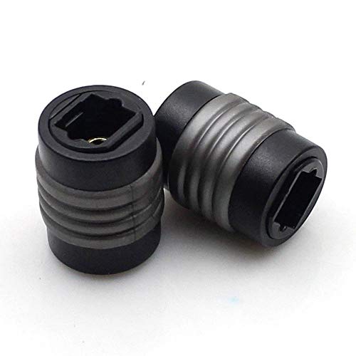Adaptador Toslink Conector Digital Audio 2 Pack miniatura 1