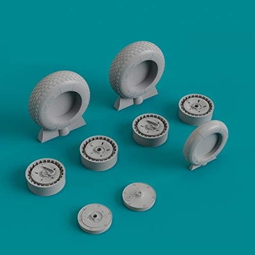 Reskit RS48-0204 - 1/48 – Me.262 Type 1 Wheels Set Resin Detail