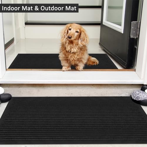 Neiza Doormats Outside Entrance 30 Inch X 17", Front Door Mats Indoor And Outdoor Entrance, Heavy Duty Floor Doormat For Shoe Scraper, Stain & Fade Resistant Area Rug thumb #6