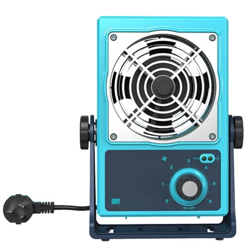 Ionizador de aire ajustable con bajo ruido miniatura 1