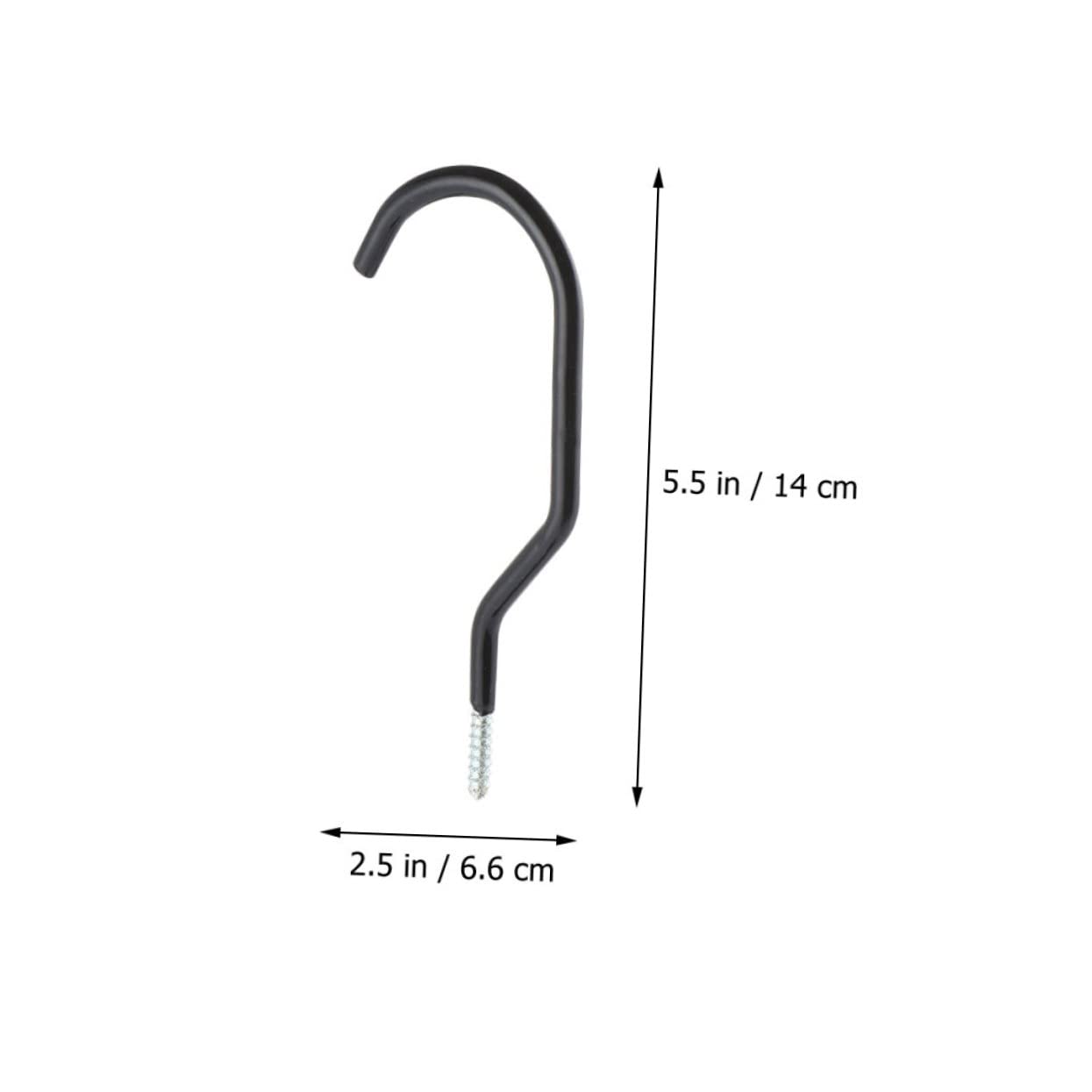 NULYLU 16 Pcs Bike Wall Hooks Heavy Duty Storage Hanger for Indoor Garage for Organizing Bicycles Tools and Ladders Designed for Easy Mounting and Reliable Performance