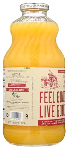 Image of Lakewood Organic Pure Orange Juice, 32 FZ