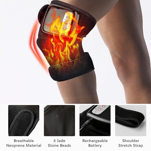 Masajeador de Rodillas Inalámbrico con Calor y Vibración miniatura 4