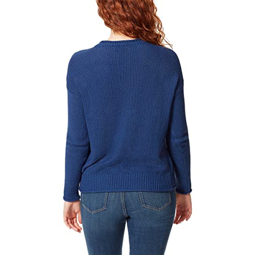 Jessica Simpson Ladies' Roll Neck Sweater (Blue Depths), Small3