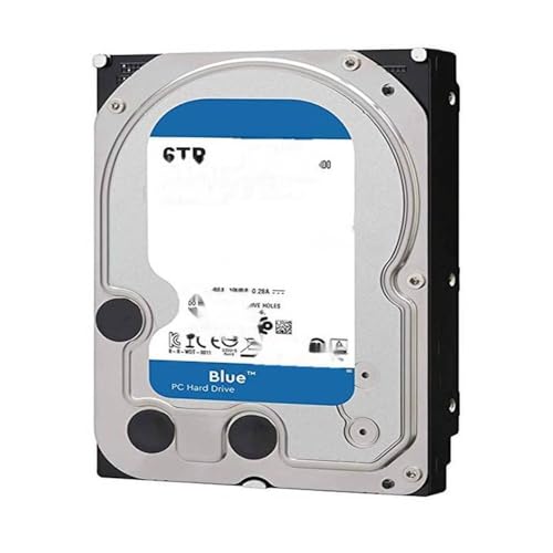 HDD For Blue 6TB 3.5" SATA 6 Gb/s 256MB 5400RPM For Internal Hard Disk For Desktop Hard Drive For WD60EZAZ