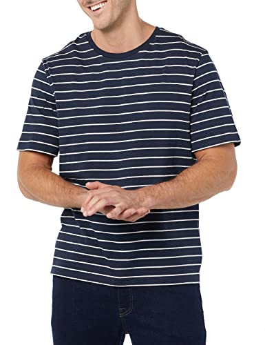 Image of Amazon Essentials Men's Slim-Fit Crewneck Short Sleeve Cotton T-Shirts