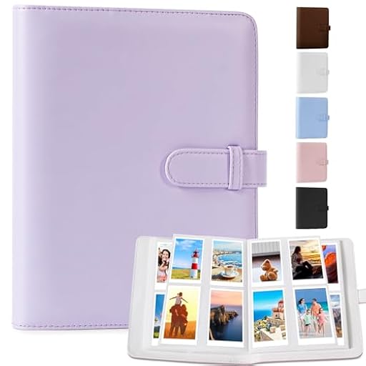 Album Fotos con 256 Bolsillo, Album Fotos para Instax Mini De 3 Pulgadas para Fujifilm Instax Mini Monitor 11 70 50s 26 25 9 8+ 8 7s Cámara De Película Instax/Mini Enlace Etc. | Ya disponible en tu tienda friki favorita! En mundofriki.es!